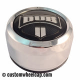 DUB Center Caps 1003-08 Chrome TALL Pop-In (Set of 4)