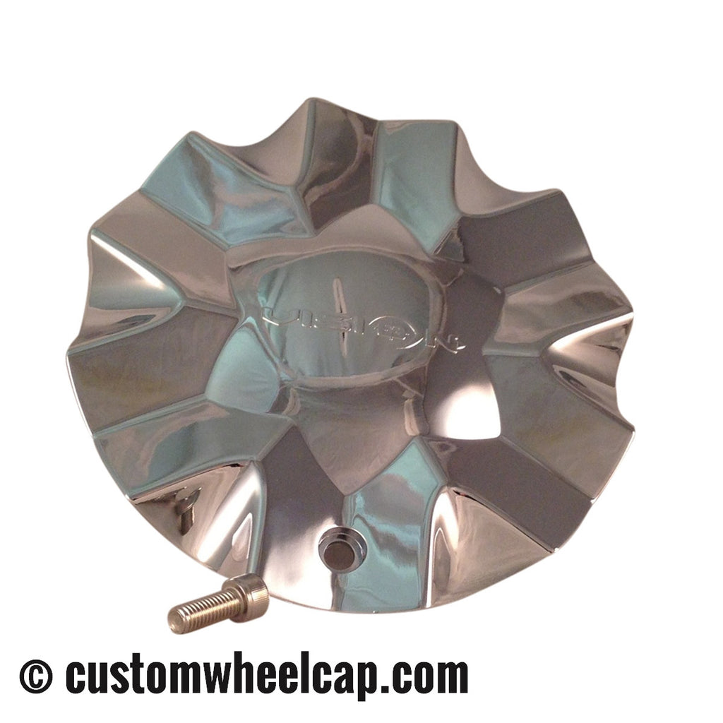 Vision 436 Hollywood 6 Wheel Center Cap C436R Chrome