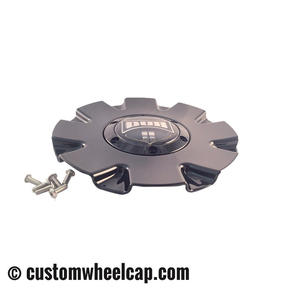DUB Push Wheel Center Cap Gloss Black