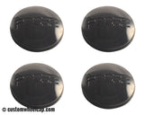 Foose Center Caps 1000-39 1000-33 S208-07 X1834147-9SF Black (Set of 4)