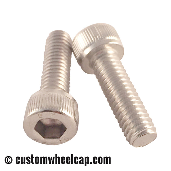 Fuel Off Road Center Cap Screws 100163 5 & 6 Lug (Set of 2