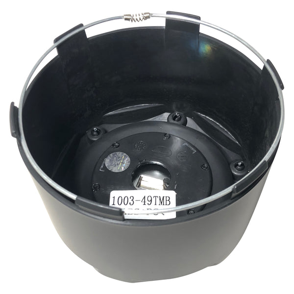 Fuel Off Road Center Cap 100349TMB 8Lug Matte Black SnapIn Tall