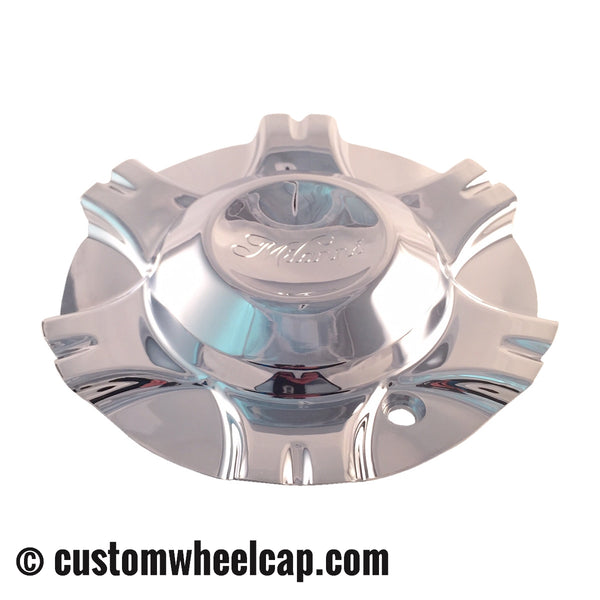 Milanni 183 Six Shooter Wheel Center Cap LG051102 183MILANNICAP Chr
