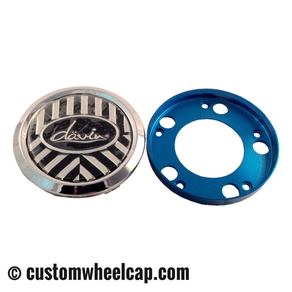 Davin Spinner Center Cap 1001-98 S903-07 1002-18 5-Bolt Chrome