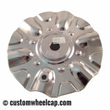 Elite Phase 6 Wheel Center Cap M-653 5640-75 Chrome