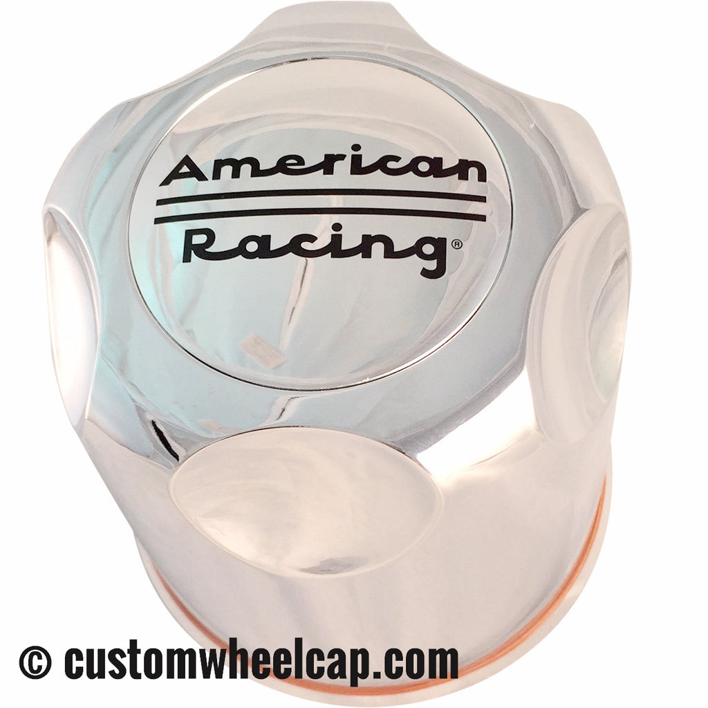 American Racing Center Caps Chrome Push Thru 4.25" TRUCK/SUV