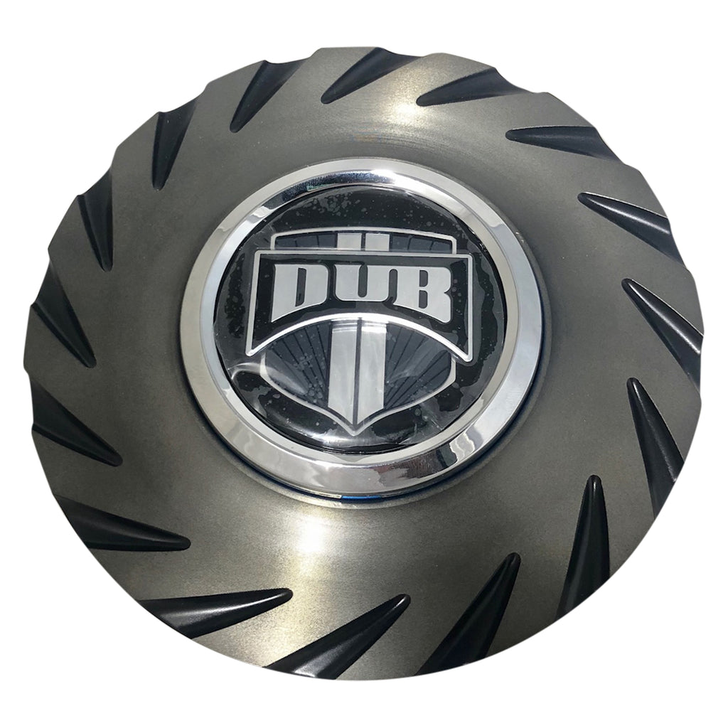 DUB Dazed Wheel Center Cap Black with Dark Tint 24"