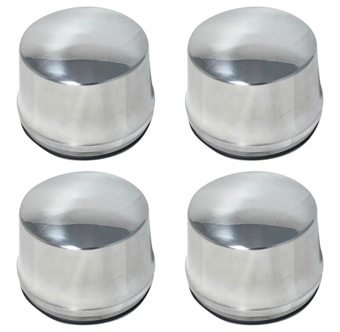 DUB/U.S. Mags/Foose Center Cap Forged Polished Aluminum TALL  Pop-In (SET OF 4)