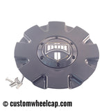 DUB Push Wheel Center Caps Gloss Black (Set of 4)