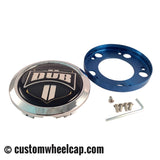 DUB Spinner Wheel Center Caps Chrome 1002-01 5-Bolt (Set of 4)
