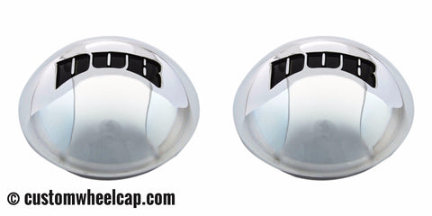 DUB X-Wang Wheel Center Caps 1000-48 Chrome (Set of 2)