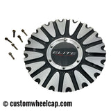 Elite Center Cap, Elite Wheels, Elite M-796BK01, Elite Center Cap M-796