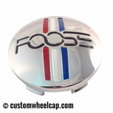 Foose Center Caps 1003-41 S1105-06-35 M-858 BK01 Chrome (Set of 4)