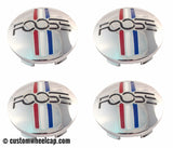 Foose Center Caps 1003-41 S1105-06-35 M-858 BK01 Chrome (Set of 4)
