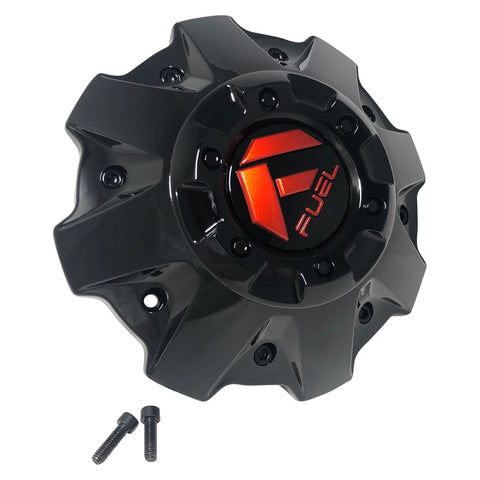Fuel Off-Road Wheels Black Wheel Center Cap # 1005-92BLD - For 5/6L D7