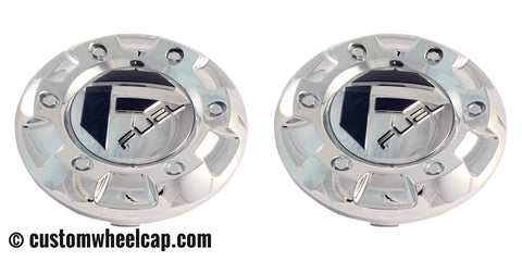 Fuel Off Road Center Caps 1002-43 Chrome (Set of 2)