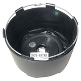 Fuel Off Road Center Cap 1003-49TMB 8-Lug Matte Black Snap-In Tall