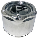 Fuel Off Road Center Cap 1003-49T 8-Lug Chrome Snap-In Tall