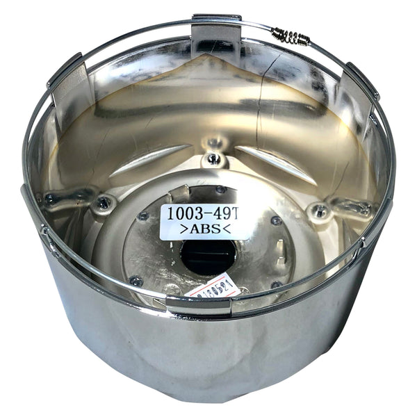 Fuel Off Road Center Cap 100349T 8Lug Chrome SnapIn Tall