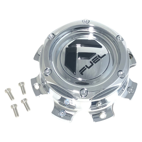 Fuel Off Road Center Cap 1004-08 8 Lug Chrome