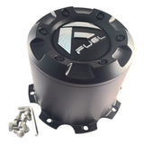 Fuel Off Road Center Caps 1002-27B 1002-43MB  1003-28B 1002-43B Matte/Flat Black (Set of 4)
