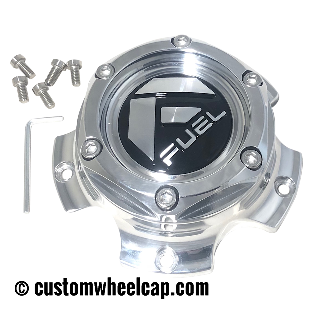 Fuel Off Road Center Cap Forged Polished Aluminum