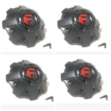 Fuel Center Caps Red