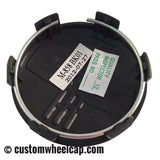 Foose Center Caps 1003-41 S1105-06-35 M-858 BK01 Black (Set of 4)