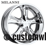 milanni wheels center cap