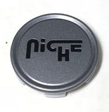 Niche Center Cap 1003-22  Matte Gun Metal Anthracite