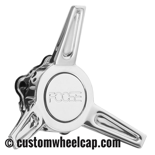 Foose KnockOff Spinner Center Cap Billet Aluminum (Set of 4