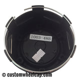 Fuel Off Road Center Caps 1003-48 Flat Black Snap-In (Set of 2)